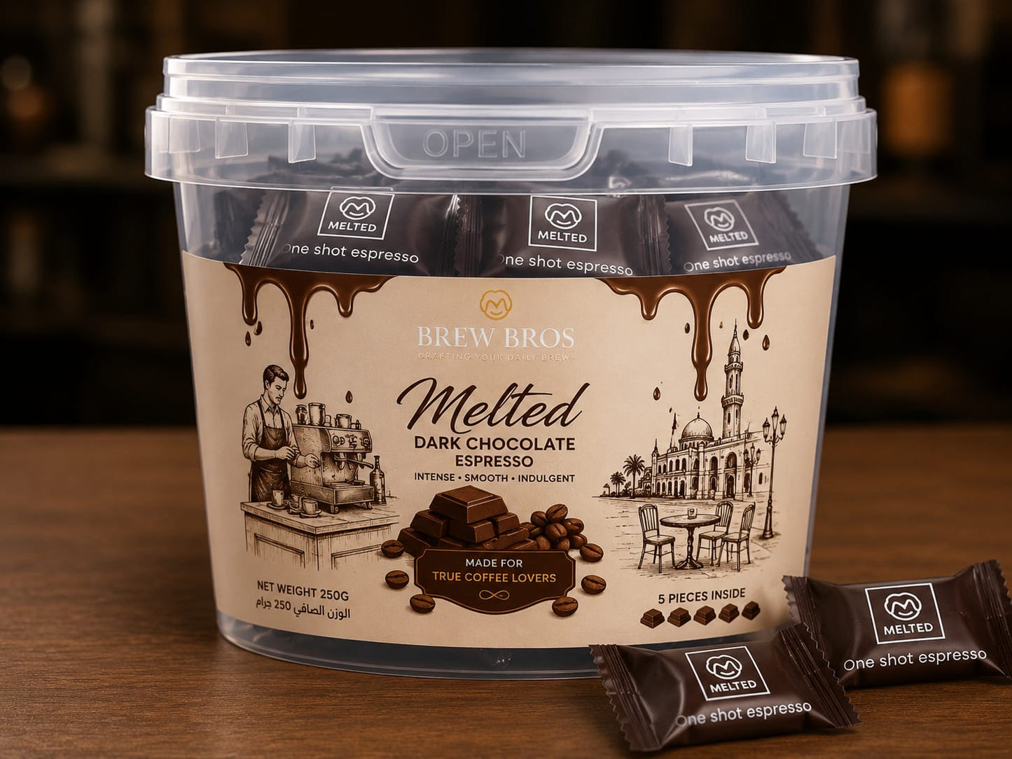 MELTED — Dark Chocolate Espres