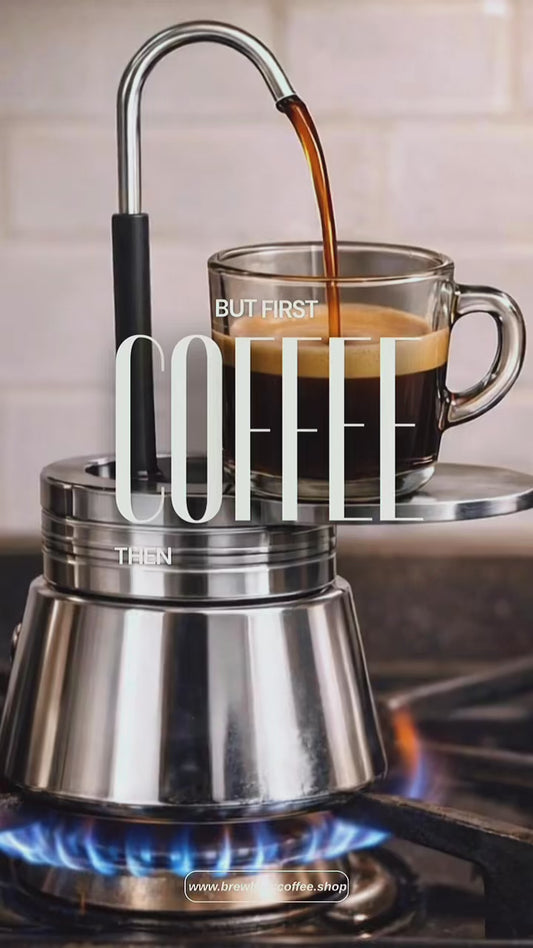 Single Tube Mocha Pot